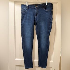 KUT from the KLOTH toothpick skinny jeans 12 petite